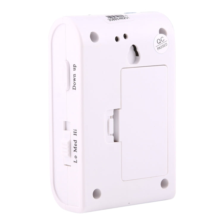 VOYE V004B2 Wireless Smart Music Home Doorbell with Dual Receiver, Remote Control Distance: 120m (Open Air), V004B2 VOYE V004B2 Wireless Smart Music Home Doorbell with Dual Receiver, Remote Control Distance: 120m (Open Air), V004B2